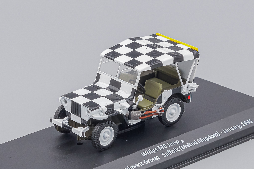 JEEP WILLYS MB ИЗ СЕРИИ SAMOCHODY WOJSKOWE II WOJNY ŚWIATOWEJ 72