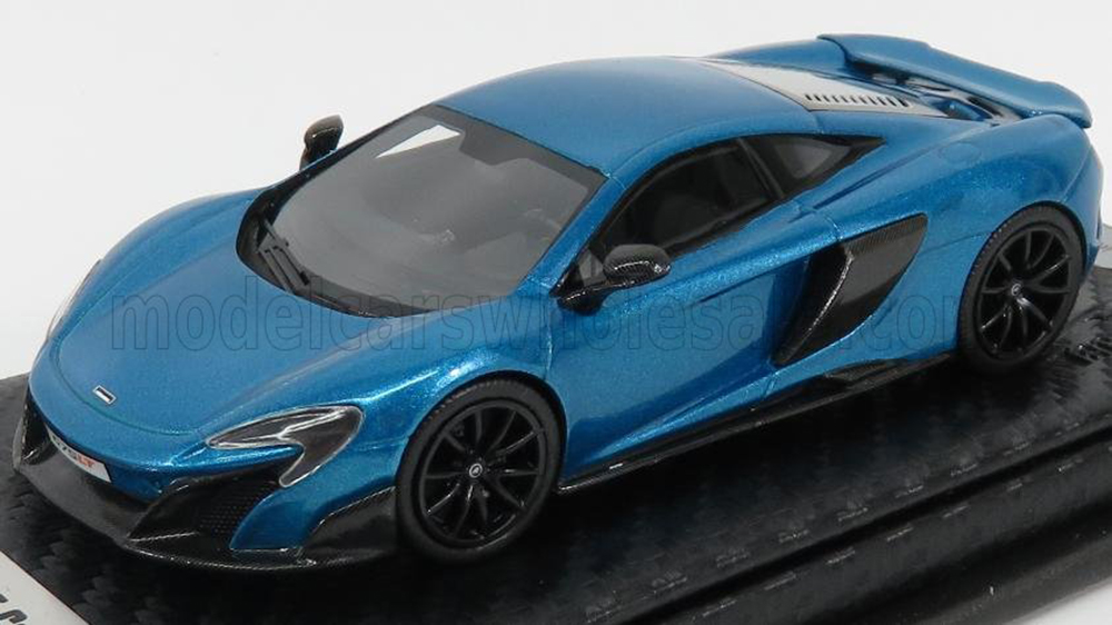MCLAREN 675LT 2016, CERULEAN BLUE MET