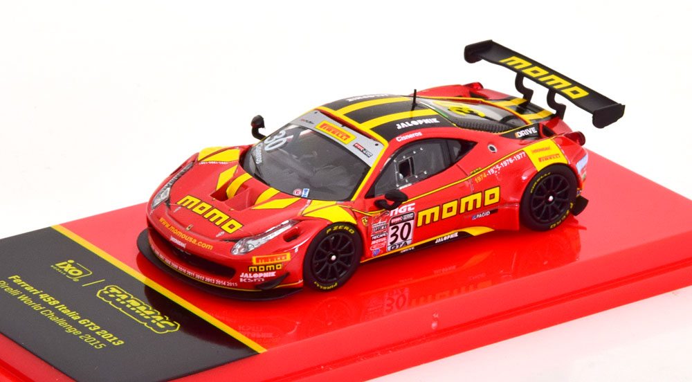 FERRARI 458 ITALIA GT3 NO 30 PIRELLI WORLD CHALLENGE 2015 (ДЛИНА МОДЕЛИ 6-10 СМ)