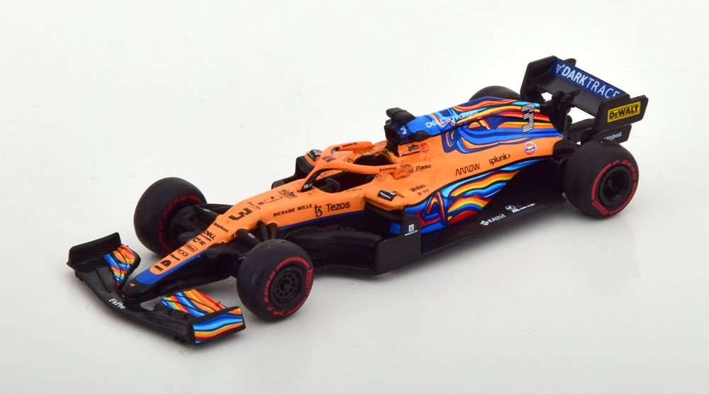 MCLAREN MCL35M GP ABU DHABI 2021 (ДЛИНА МОДЕЛИ 6-10 СМ)