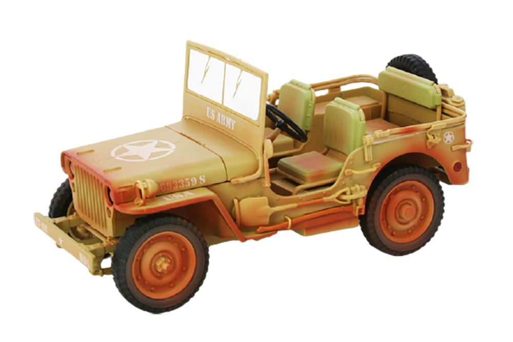 JEEP WILLYS 1943 CASABLANCA SAND YELLOW