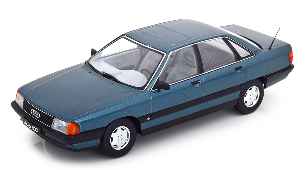 AUDI 100 C3 1989 СИНЕ-ЗЕЛЕНЫЙ МЕТАЛЛИК