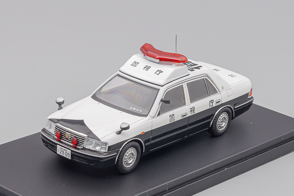 TOYOTA CROWN TOKYO METROPOLITAN POLICE DEPARTMENT, WHITE/BLACK