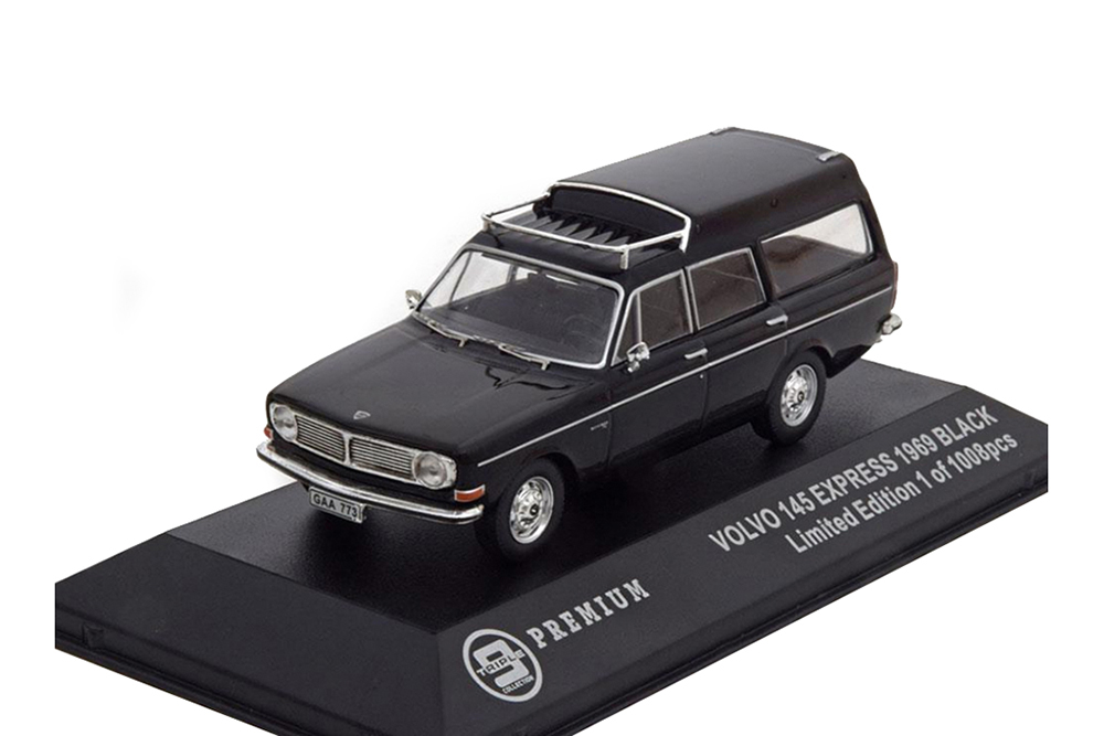 VOLVO 145 EXPRESS 1969 ЧЕРНЫЙ