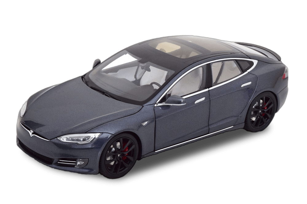 TESLA MODEL S P100D 2016 GREY METALLIC / ТЕСЛА МОДЕЛЬ С П100Д СЕРЫЙ