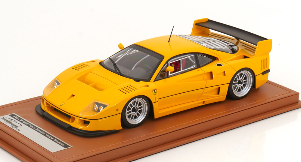 FERRARI F40 LM PRESS VERSION 1996 YELLOW