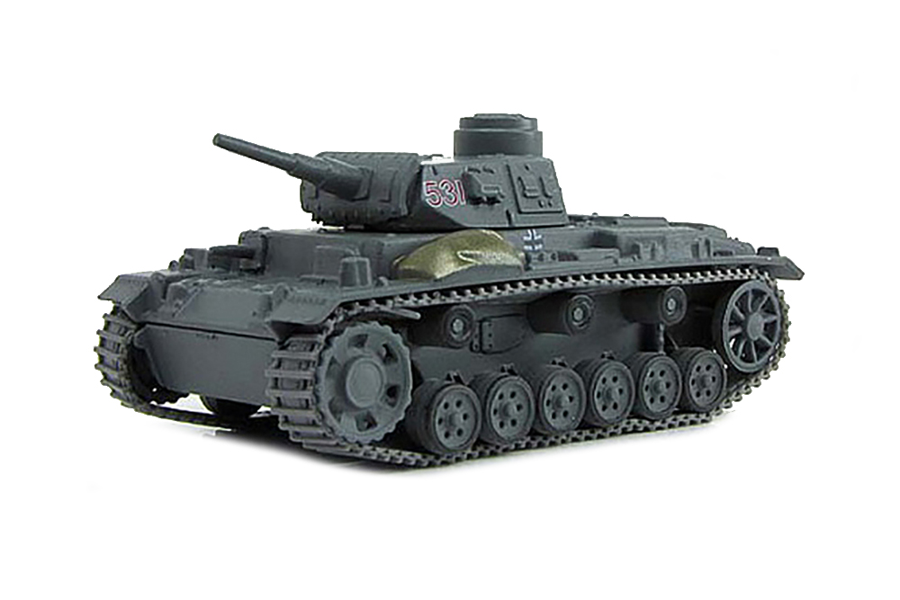 ТАНК PANZERKAMPFWAGEN III AUST.G SD.KFZ.141 1941 ГОДА (ТАНКИ МИРА #36)
