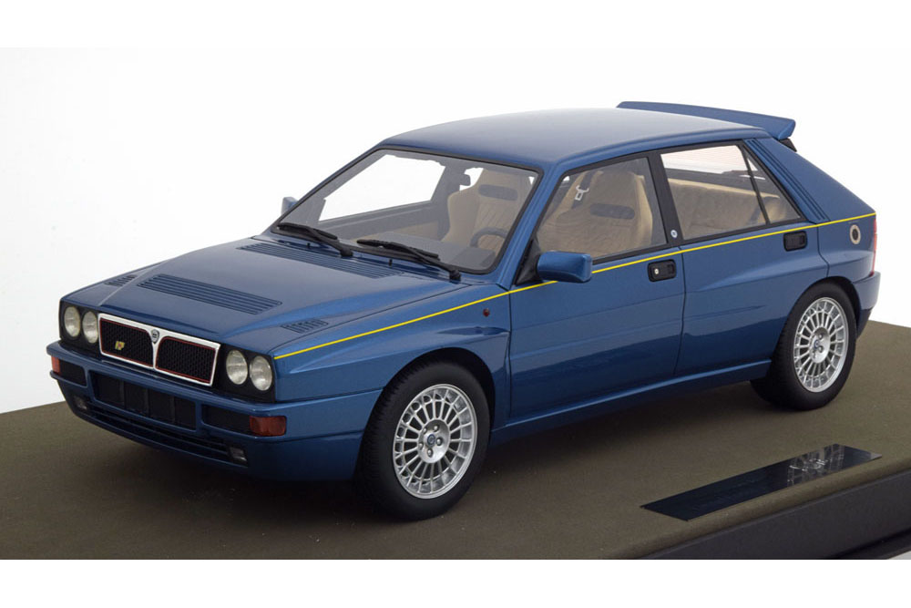 LANCIA DELTA INTEGRALE EVO 2 1992 BLUE METALLIC LIMITED EDITION 100 PCS.
