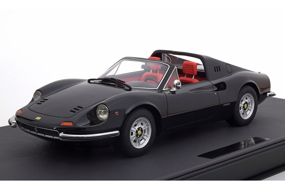 FERRARI DINO 246 GTS SPIDER 1969 BLACK LIMITED EDITION 100 PCS.