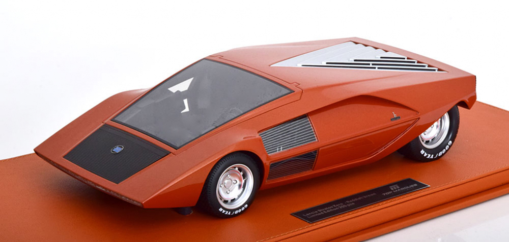 LANCIA STRATOS ZERO CONCEPT 1970 REDDISH BROWN