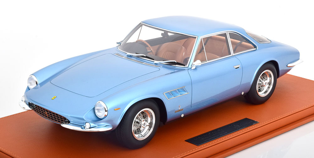 FERRARI 500 SUPERFAST SERIES 2 1964-1966 LIGHT BLUE-METALLIC