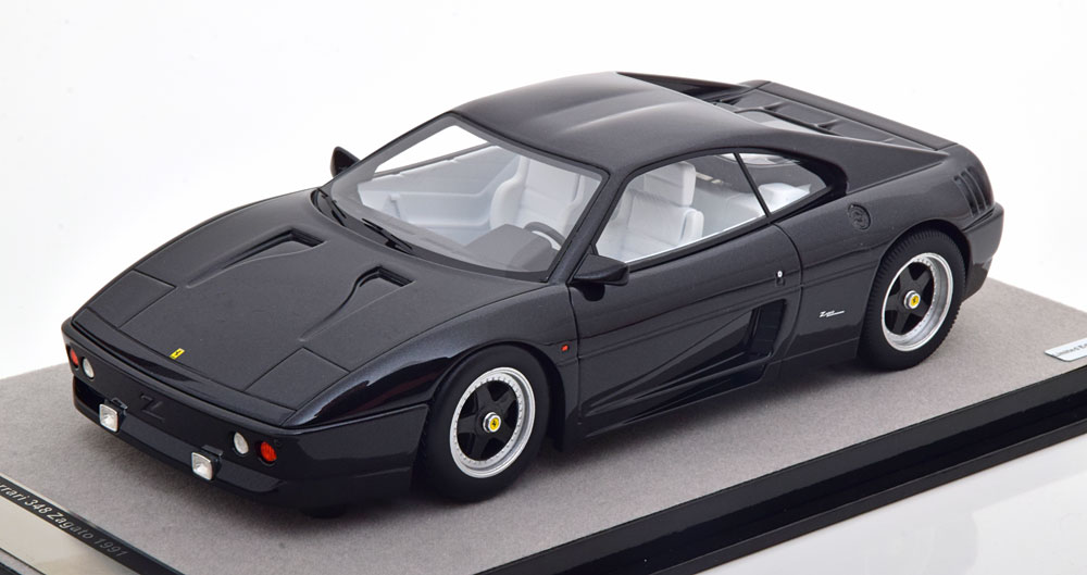 FERRARI 348 GTB ZAGATO 1991 BLACKMETALLIC