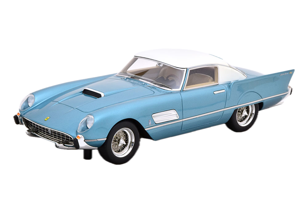 FERRARI 410 SUPER FAST 1956 TURQUOISE-METALLIC WHITE
