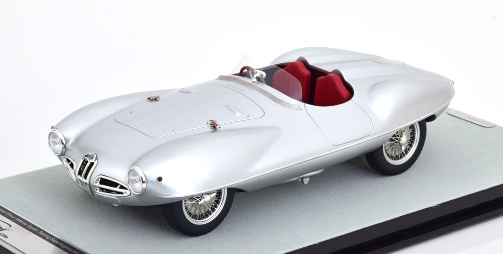 ALFA ROMEO DISCO VOLANTE SPYDER BY TOURING SUPERLEGGERA 1952 MATT-SILVER