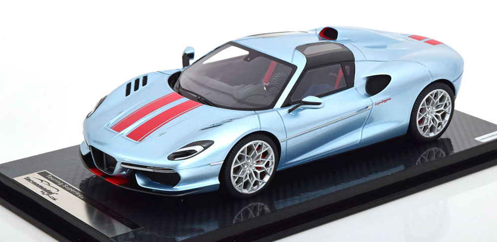 TOURING SUPERLEGGERA ARESE RH95 2021 LIGHTBLUE-METALLIC RED