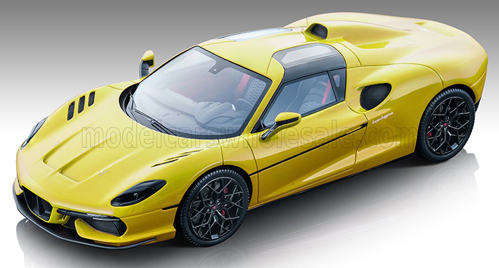 TOURING SUPERLEGGERA ARESE RH95 CHASSIS AND ENGINE FERRARI F-12 2021, YELLOW