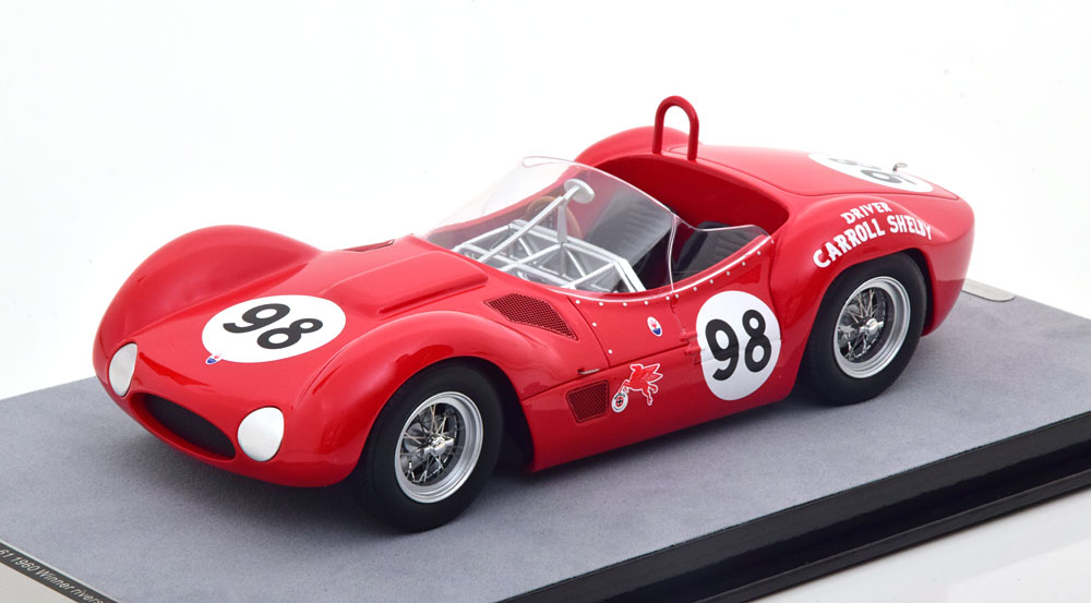 MASERATI BIRDCAGE TIPO 61 WINNER GP RIVERSIDE 1960