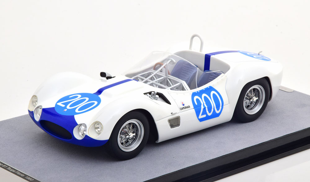 MASERATI BIRDCAGE TIPO 61 NO 200 TARGA FLORIO 1960