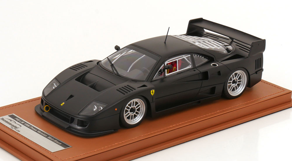 FERRARI F40 LM PRESS VERSION 1996 FLATBLACK