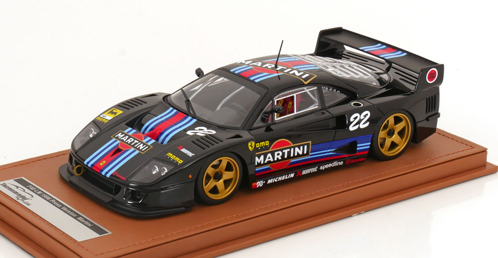 FERRARI F40 LM NO 22 PRESS VERSION 1996 MARTINI
