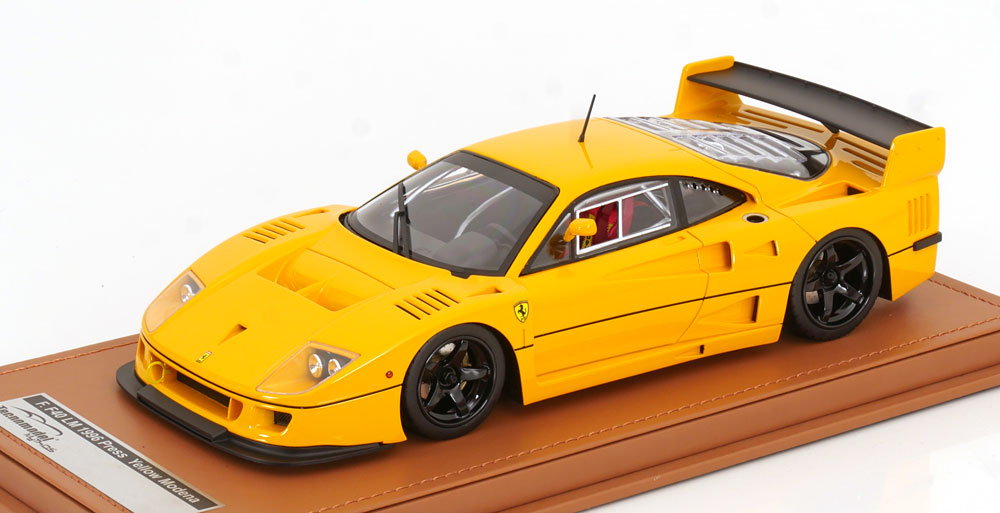 FERRARI F40 LM PRESS VERSION 1996 YELLOW