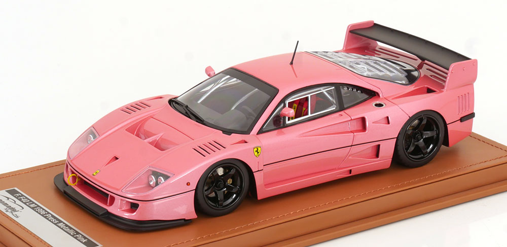 FERRARI F40 LM PRESS VERSION 1996 PINK-METALLIC
