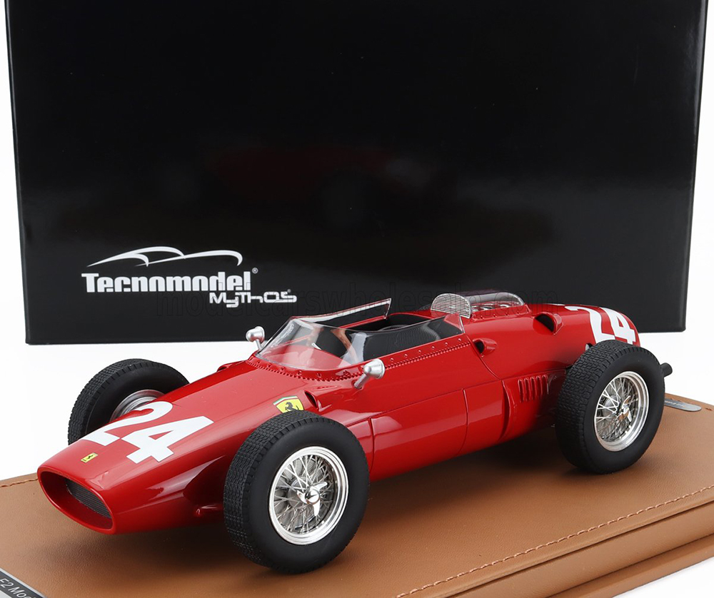 FERRARI F2 DINO 156 #24 MODENA ITALY GP 1960 W.VON TRIPS, RED