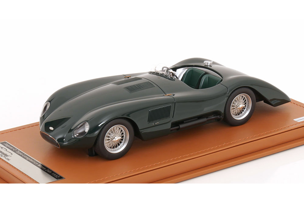 JAGUAR C-TYPE LONGTAIL PRESS VERSION 24H LE MANS 1952 DARKGREEN