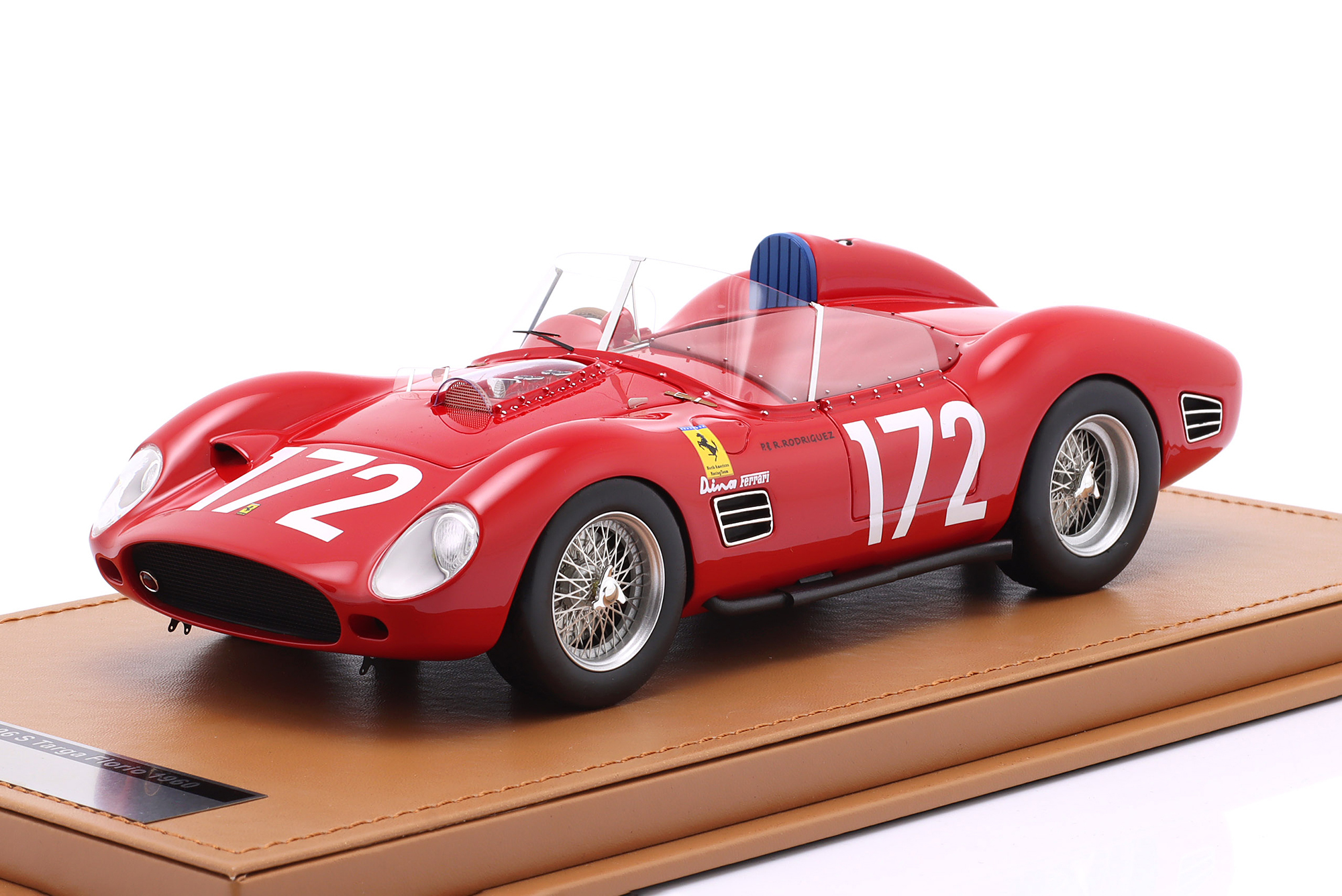 FERRARI DINO 196S #172 7TH TARGA FLORIO 1960 R. RODRIGUEZ P. RODRIGUEZ / ФЕРРАРИ ДИНО 196S 7 МЕСТО ТАРГА ФЛОРИО РОДРИГУЕЗ ПЕДРО