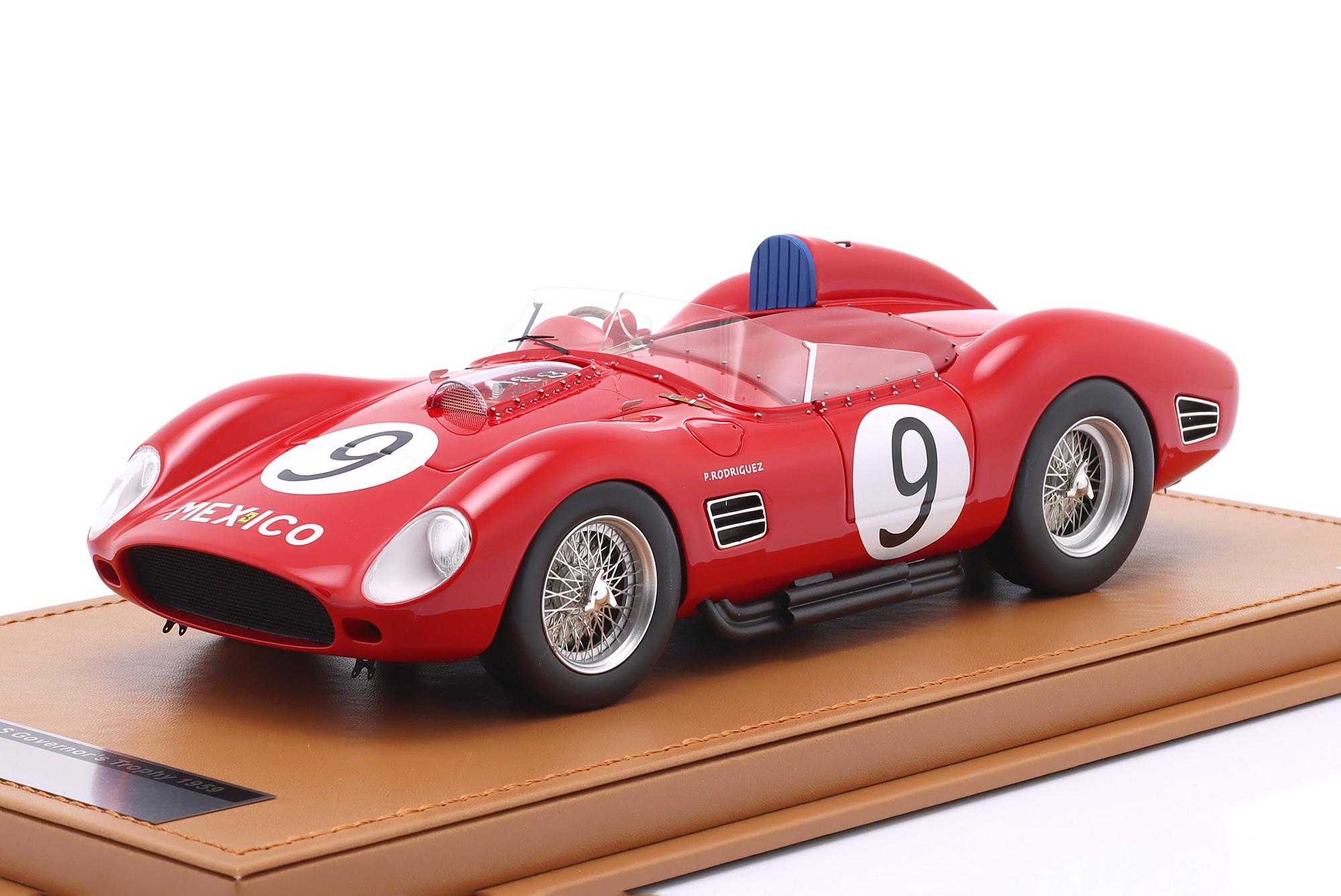FERRARI DINO 196S #9 2ND GOVERNOR'S TROPHY 1959 R. RODRIGUEZ / ФЕРРАРИ ДИНО 196S 2 МЕСТО ГОВЕРНОР ТРОФЙ РИКАРДО РОДРИГУЕЗ