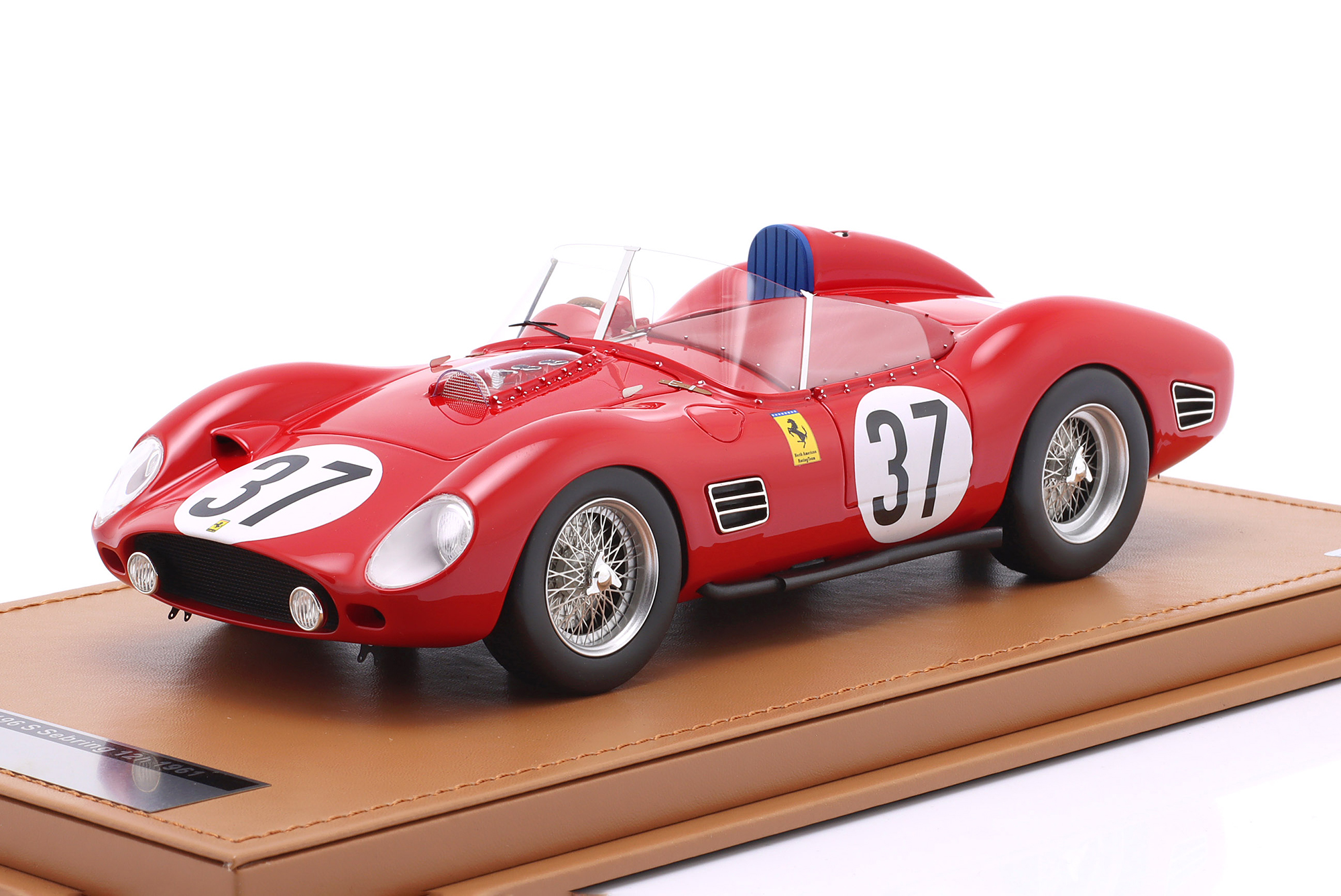 FERRARI DINO 196S #37 12H SEBRING 1961 HELBURN, HUDSON, FULP / ФЕРРАРИ ДИНО 196S 12 ЧАСОВ СЕБРИНГ ХЕЛБУРН ХУДСОН ФУЛП