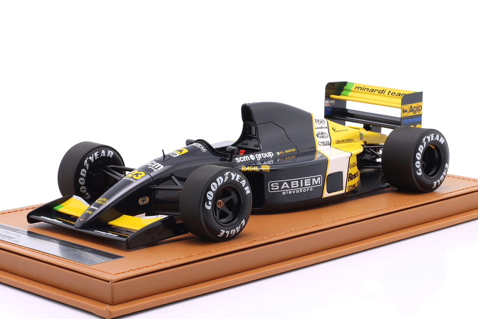 MINARDI M191 #23 MONACO GP FORMULA 1 1991 PIERLUIGI MARTINI / МИНАРДИ M191 ГРАН-ПРИ МОНАКО ФОРМУЛА-1 ПИРЛУИГИ МАРТИНИ