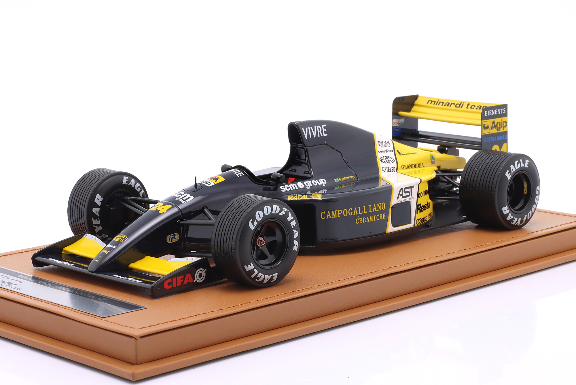 MINARDI M191 #24 AUSTRALIAN GP FORMULA 1 1991 ROBERTO MORENO / МИНАРДИ M191 ГРАН-ПРИ АВСТРАЛИИ ФОРМУЛА-1 РОБЕРТО МОРЕНО