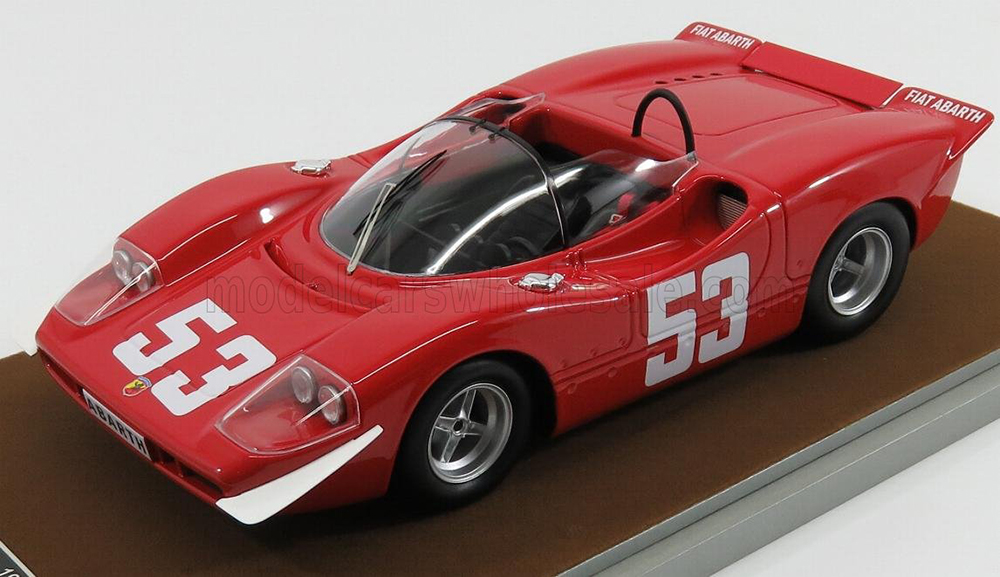 ABARTH 2000S N53 WINNER NURBURGRING 1969 T.HEZEMANS, RED