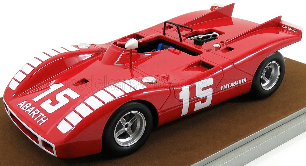 ABARTH 2000SP #15 NURBURGRING 1970 K.AHRENS JR, RED