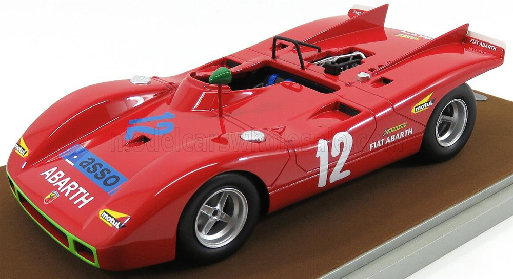 ABARTH 2000SP #12 TARGA FLORIO 1971 TARAMAZZO - OSTINI, RED