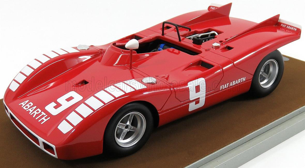 ABARTH 2000SP #9 MUGELLO 1971 N.VACCARELLA, RED