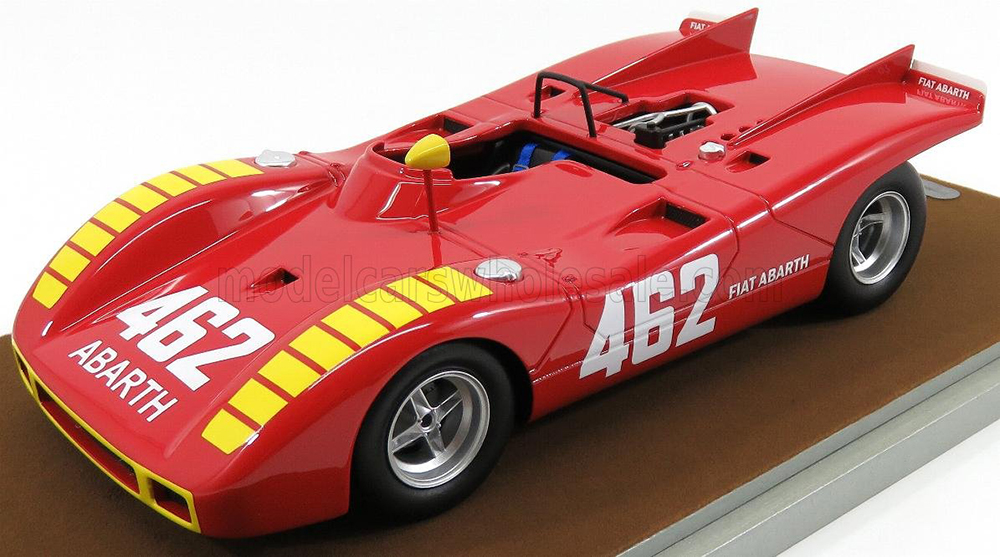 ABARTH 2000SP #462 WINNER SESTRIERE GP 1970 ARTURO MERZARIO, RED