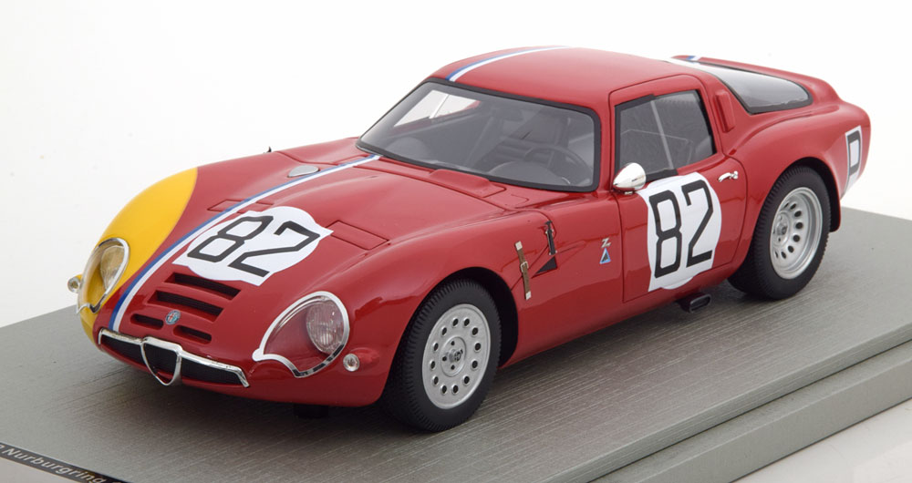 ALFA ROMEO TZ2 NO 82 1000 KM NUERBURGRING 1967