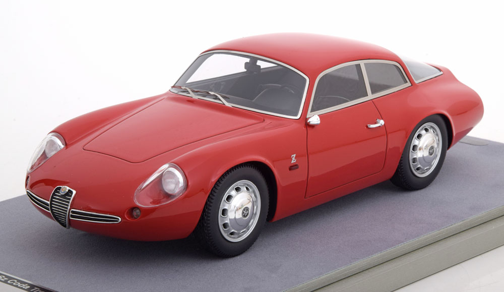 ALFA ROMEO GIULLIETTA SZ CODA TRONCA PRESS VERSION 1963 RED