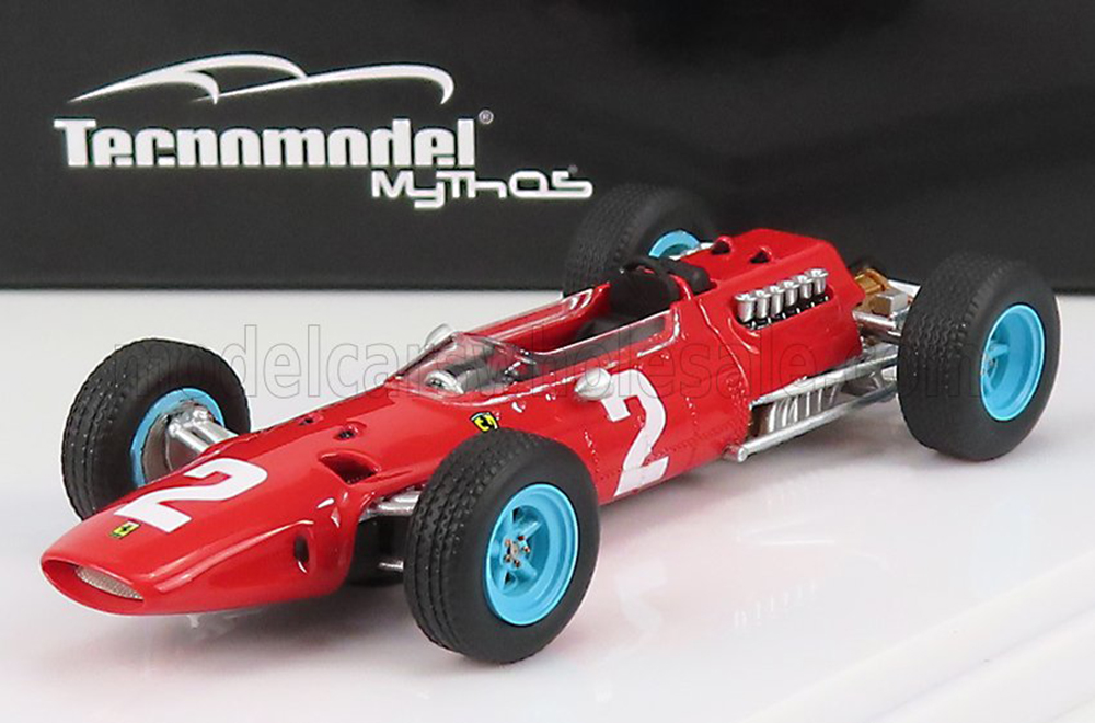 FERRARI F1 512 #2 CIRCUIT OF ZANDVOORT GP 1965 J.SURTEES, RED