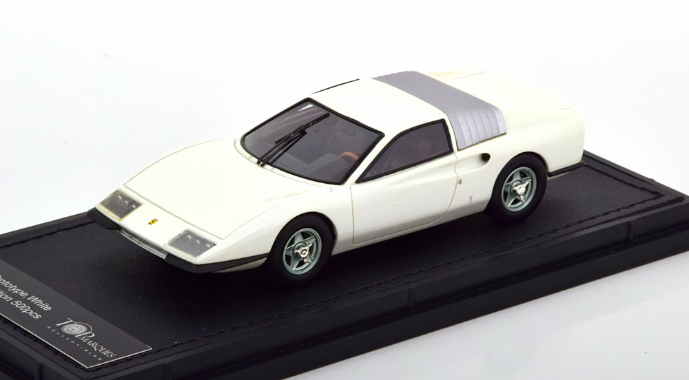 FERRARI P6 PROTOTYP WHITEMETALLIC