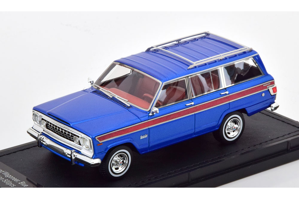 JEEP GRAND WAGONEER 1989 BLUE METALLIC