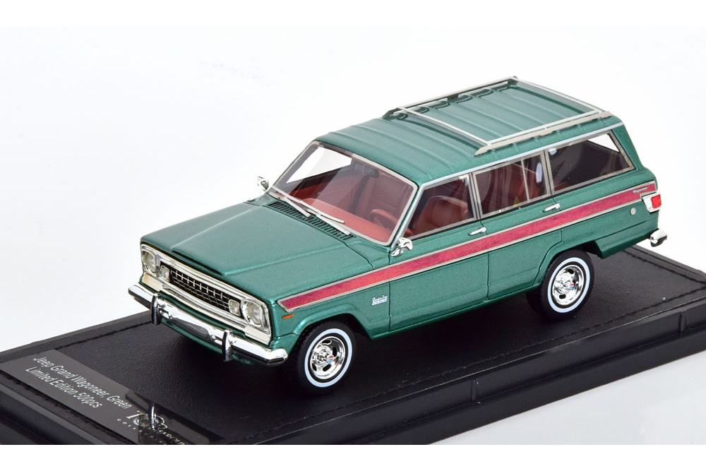 JEEP GRAND WAGONEER 1989 GREEN METALLIC