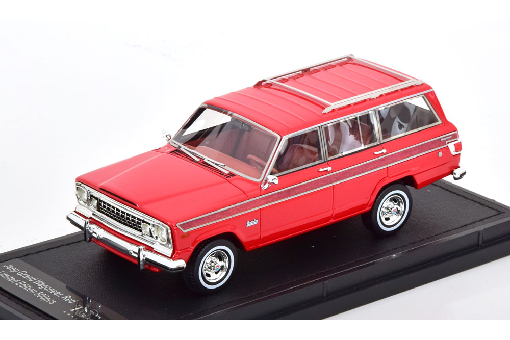 JEEP GRAND WAGONEER 1989 LIGHT RED