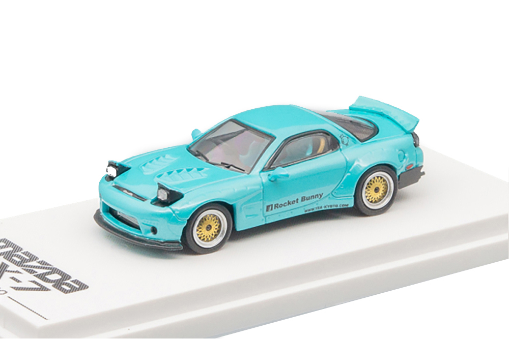 MAZDA RX-7, TIFFANY BLUE (ДЛИНА МОДЕЛИ 6-10 СМ)