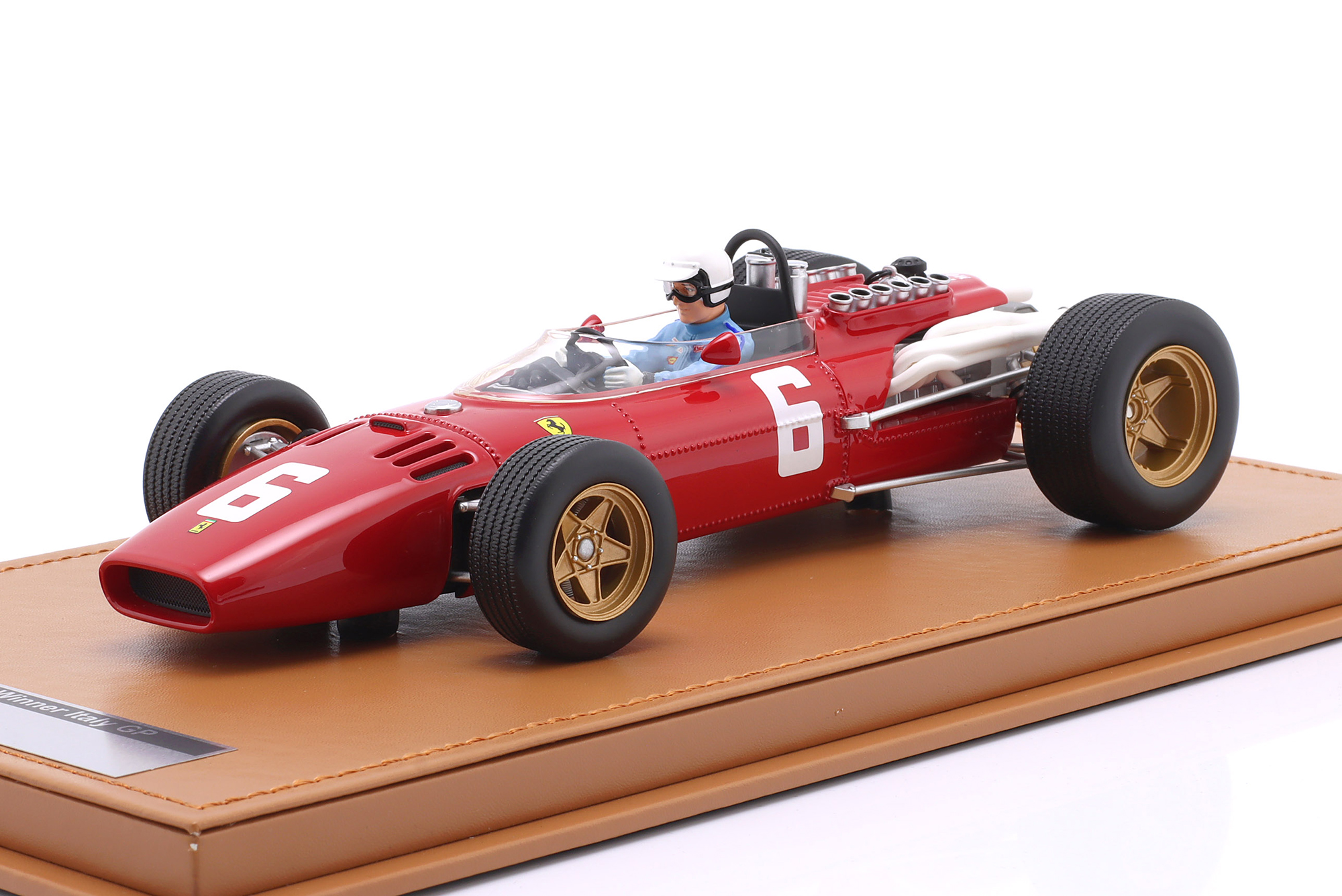 LUDIVICO SCARFIOTTI FERRARI 312/66 #6 WINNER ITALIAN GP FORMULA 1 1966 / ЛУДИВИКО СКАРФИОТТИ ФЕРРАРИ 312/66 ПОБЕДИТЕЛЬ ГРАН-ПРИ ИТАЛИИ ФОРМУЛА-1