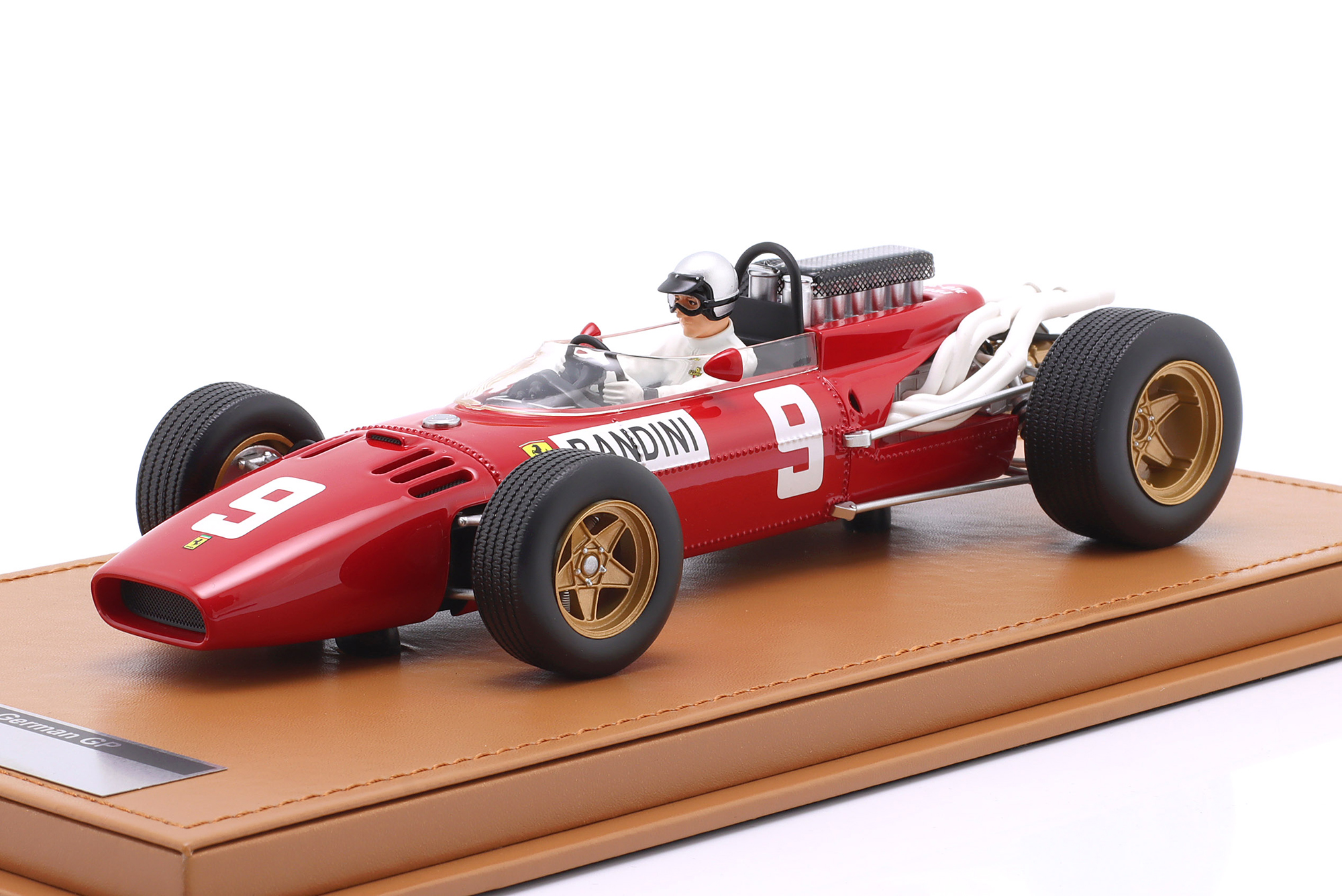 FERRARI 312/66 #9 6TH GERMAN GP FORMULA 1 1966 LORENZO BANDINI / ФЕРРАРИ 312/66 6 МЕСТО ГРАН-ПРИ ГЕРМАНИИ ФОРМУЛА-1 ЛОРЕНЦО БАНДИНИ