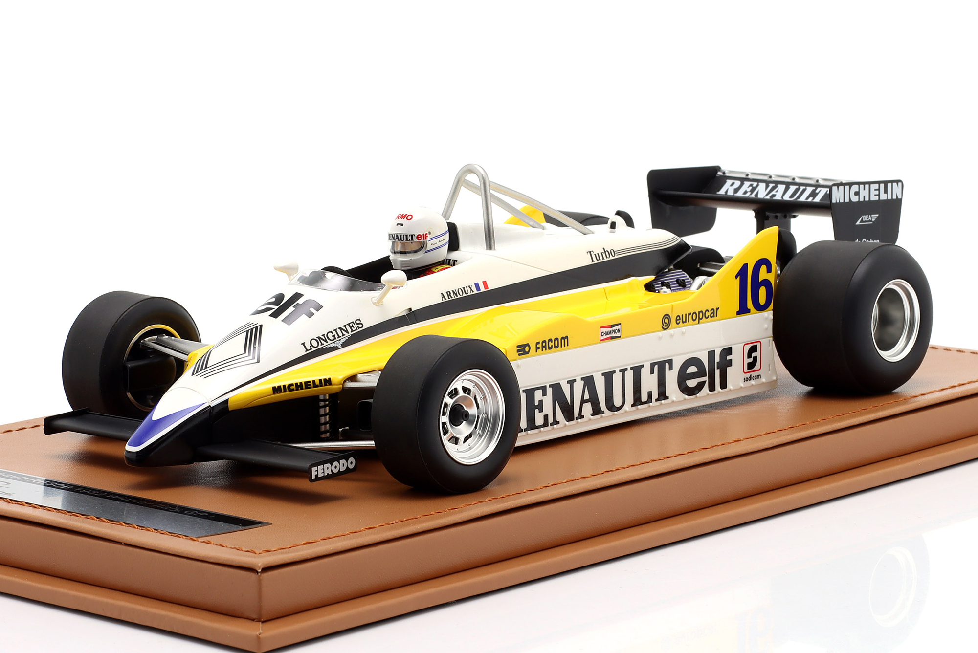 RENAULT RE30B #16 WINNER ITALY GP FORMULA 1 1982 RENÉ ARNOUX / РЕНО RE30B ПОБЕДИТЕЛЬ ИТАЛИЯ ГРАН-ПРИ ФОРМУЛА-1 РЕНЕ АРНУ
