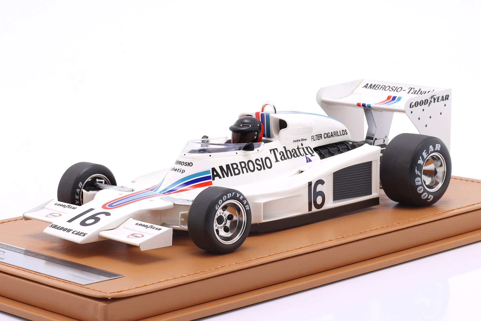 SHADOW DN8 #16 9TH SWEDISH GP FORMULA 1 1977 JACKIE OLIVER / ШАДОВ DN8 9 МЕСТО СВЕДИШ ГРАН-ПРИ ФОРМУЛА-1 ДЖАКИ ОЛИВЕР